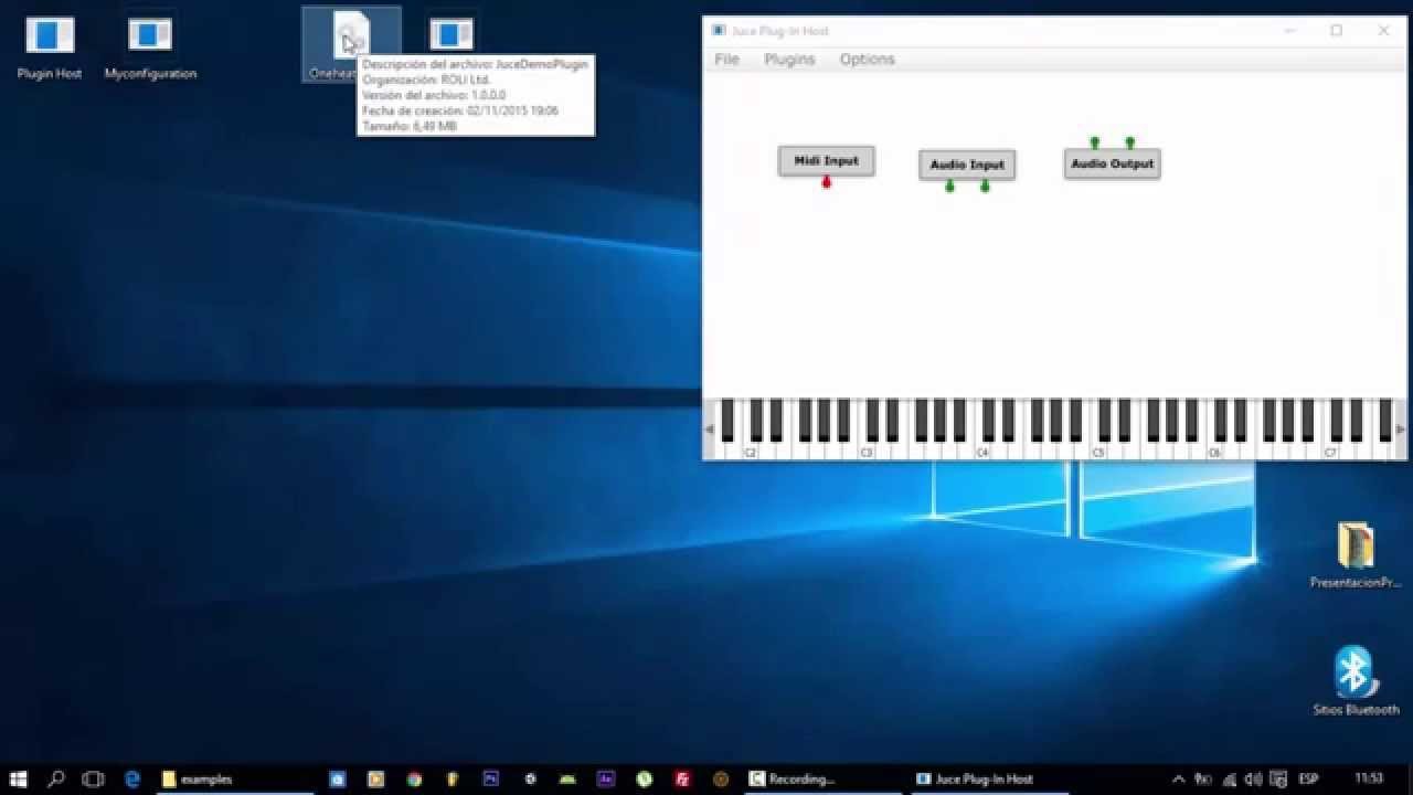 Juce C Library Vst Plugin On Plugin Host Midi In Out Testing
