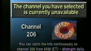 Primestar part-time channel info slides 1995