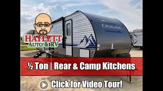 2020 Catalina 271RKS Rear Kitchen Half Ton Coachmen Couple's Travel Trailer