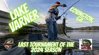 Lake Varner - LAST TOURNAMENT OF THE 2024 SEASON