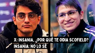 ¿SCOFIELD odia a INSANIA? 👀 | Tremendo enfrentamiento Pub - Dota 2