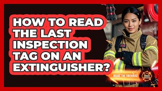 How To Read The Last Inspection Tag On An Extinguisher?