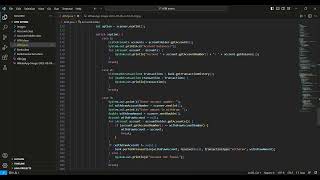 ATM console based java application