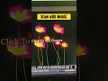 Draw with WebGL Flowers #tutorials #coding #shorts