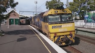 NR58/NR41/AN6 passing North Strathfield