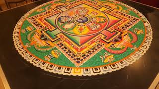 MYSTICAL ARTS OF TIBET – MANDALA SAND PAINTING  2022  Sand Mandala Daily Viewing - Till Completion