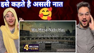Hindustani couple reaction on Naat | Woh Mera Nabi Hai | Syed Hassan Ullah Hussaini