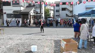 東八幡社 棒の手保存会演技