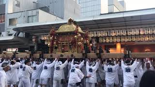 祇園祭 還幸祭 四若神輿会 御旅所 (2019/7/24)