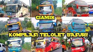 KOMPILASI KLAKSON TELOLET BASURI BUS ViRAL YANG UNIK \u0026 CIAMiK  🤩