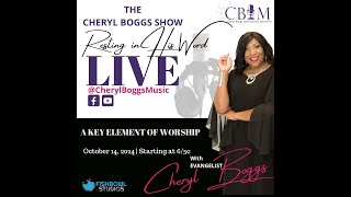 The Cheryl Boggs Show Resting In His Word