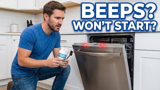✨ GE Dishwasher Beeping But Won't Start - Here's Why ✨