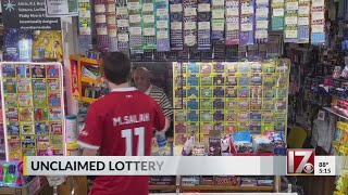 What happens to unclaimed lottery tickets in NC?