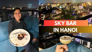 Fancy Drinking in Hanoi | Birthday Celebration at Diamond Sky Bar