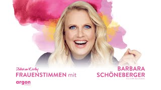 Barbara Schöneberger und das gute Leben | Podcast »Frauenstimmen« mit Ildikó von Kürthy