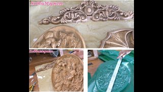 Wonderful PVC molds for gypsum and cement. HobbyMarket