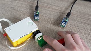 Wireless messaging between MicroPython (and LEGO) boards with BLE
