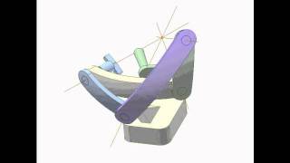 Spherical 4-bar linkage mechanism 3