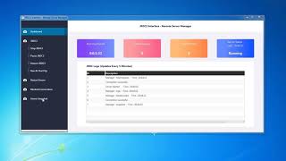 JRDC2 Interface - Remote Server Manager