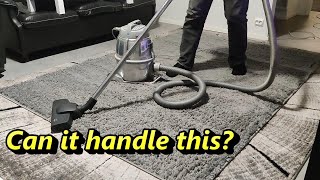 Electrolux Turbo Nozzle VS Shag Rug Powered By Nilfisk GM80