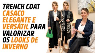 PROVADOR 6 EM 1: TRENCH COAT PARA ARRASAR NOS LOOKS DE INVERNO - Michelle Castro #trenchcoat