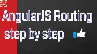 AngularJS Routing step by step