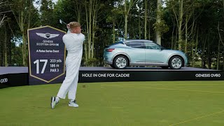 How to ace the hole in one with a Difference | Genesis Scottish Open | Genesis Europe