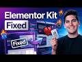 Fix Elementor Loading Issues: How to Recreate Kit Before Designing 🛠️
