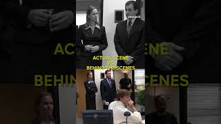 Rehearsing vs the actual scene with Steve Carell  - The Office US #shorts