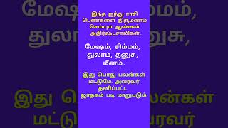 இந்த ஐந்து ராசி பெண்களை திருமணம் செய்யும் ஆண்கள் அதிர்ஷ்டசாலிகள்.