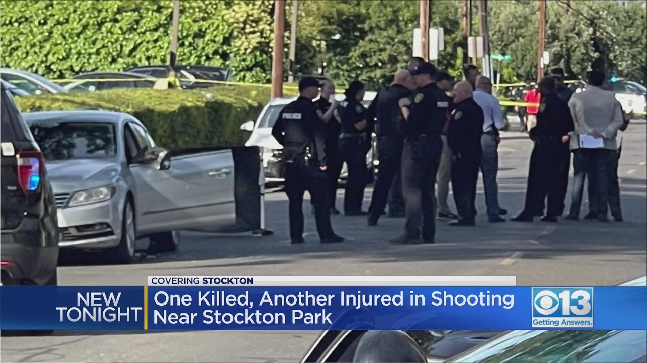 Police Investigate Deadly Double Shooting In Stockton Youtube