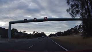 4K Car Ride (Friday 20230728 | Sydney M4 Eastbound | Morning |  Video #60)