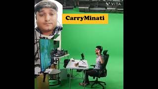 @CarryMinati Shooting behind the scenes | BTS Unseen #viral #trending #shortvideo