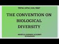 #Convention on Biological Diversity #பல்லுயிர் பாதுகாப்பு