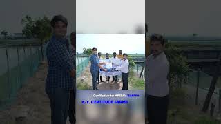 M/s. CERTITUDE FARMS has attained certification under MPEDA's 'SHAPHARI