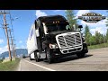 ATS | 2015 FREIGHTLINER CASCADIA TO NEWPORT OREGON | American Truck Simulator 1.43