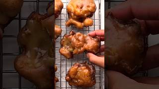 Cardamom apple fritters