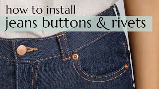 Download How to install jeans buttons & rivets mp3