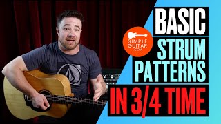 Beginner strum patterns in 3/4 time you need to know