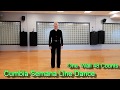 Cumbia Semana Line Dance, Demo, Teach, Learn, Steps, FYLDC, Forever Young Line Dance Collection