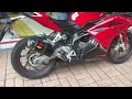 akrapovic honda cbr250rr 2017 carbon header by tppowersport group