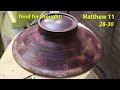 woodturning 풍화된 purpleheart