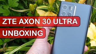 ZTE Axon 30 Ultra Unboxing