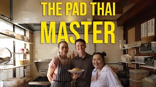 Learning how to make a Pad Thai at my favourite local pub.