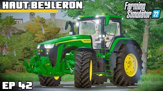 LOOK WHAT'S JOINED THE FARM! | Farming Simulator 22 - Haut-Beyleron | Episode 42
