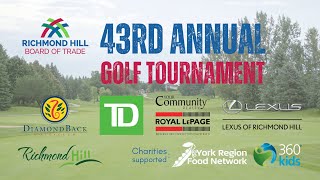 RHBOT 43rd Annual Golf Tournament 2023