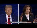 watch trump and harris face off in their first presidential debate hosted by abc news