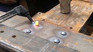 Incredible Hot Riveting Technique Smooth Riveting | Truck Chassis Frame Making..