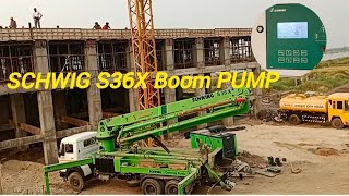 S36X | Truck Mounted Concrete Pump | SCHWING Stetter India. concrete work