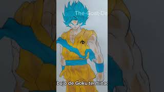 dibujo de Goku terminado y Vegeta en proceso #draws #anime #art #dibujos #animedrawing #dragonball